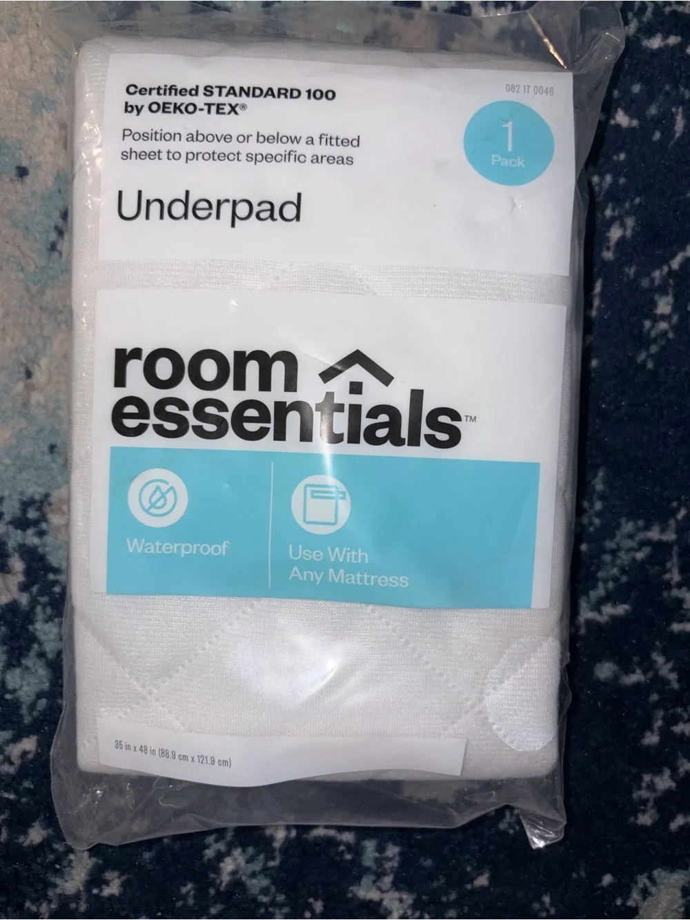 NWT Room Essentials Underpad Waterproof 35x48 (2 Pack)